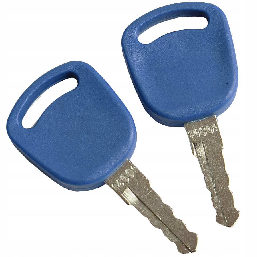2x KĽÚČ zapaľovania KĽÚČ NEW HOLLAND FORD 14601