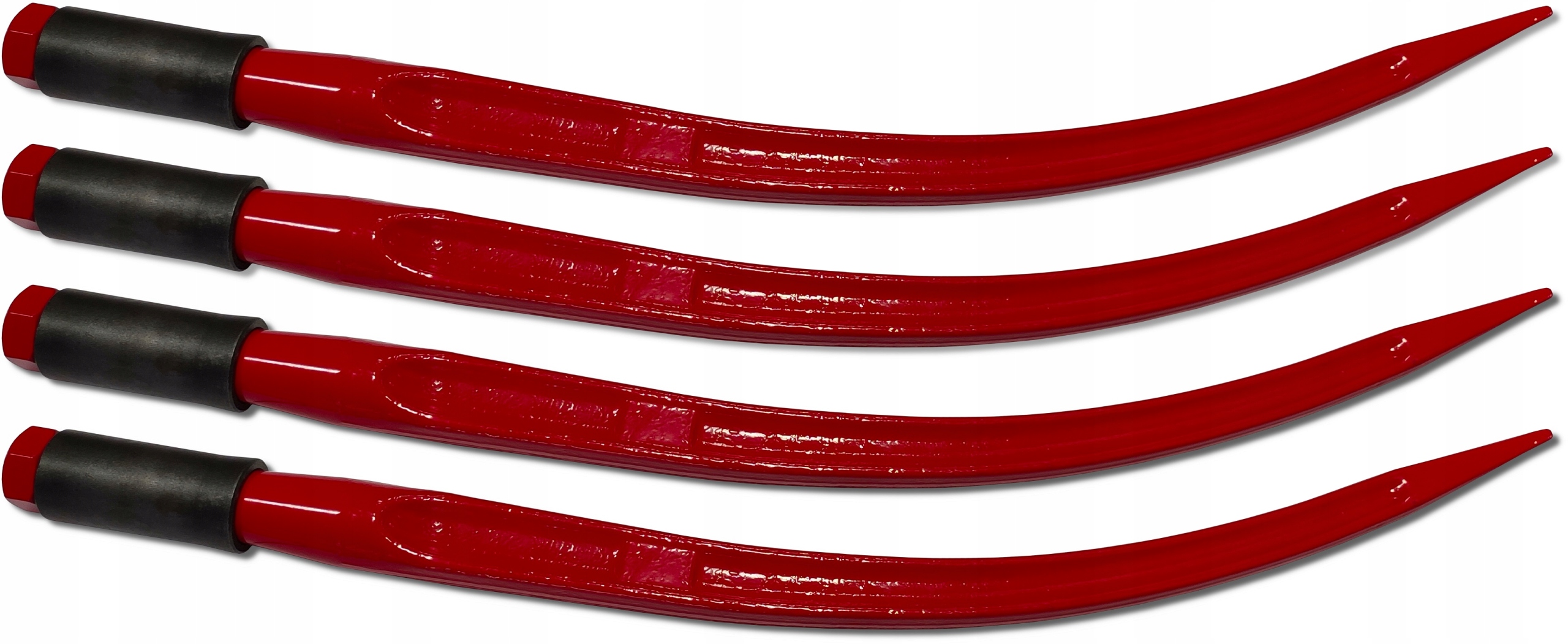 4x NABÍJAČ TINY BENT ohnutý 680 mm GRAPPLE + RUKÁV