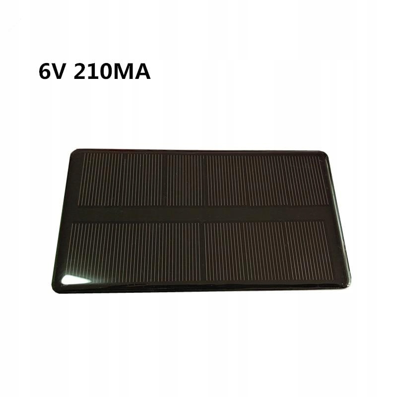 [6v 210ma] Mini 6v 210ma 1,25 W monokryštalický