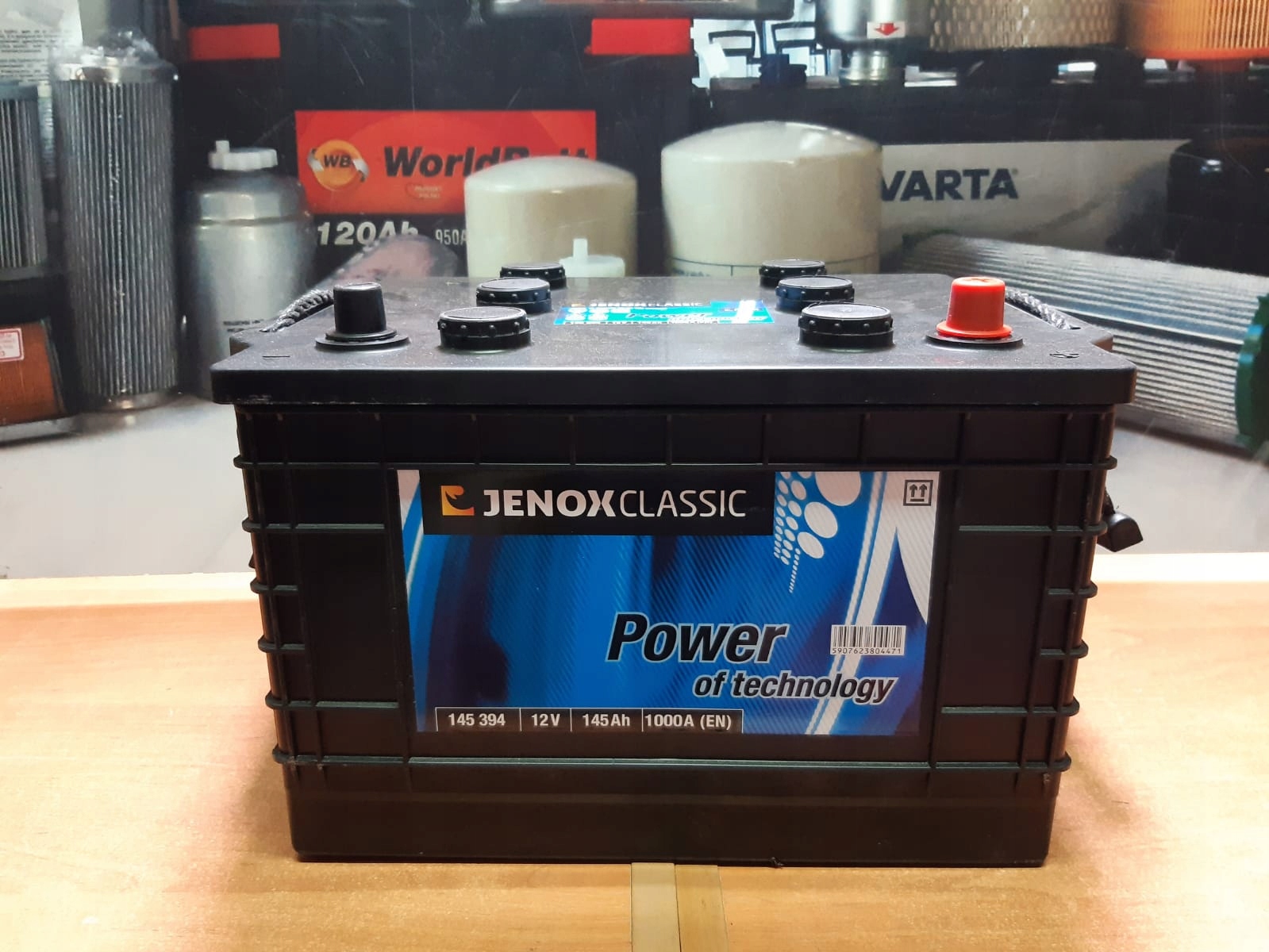 BATÉRIA MANITOU 12V 145AH štvorcová MAN1177746