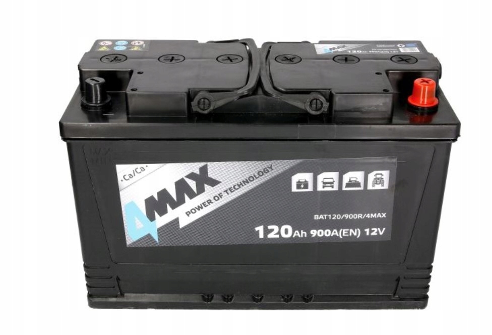 Batéria 120AH / 900A / 12V 4MAX TRAKTOR Preprava