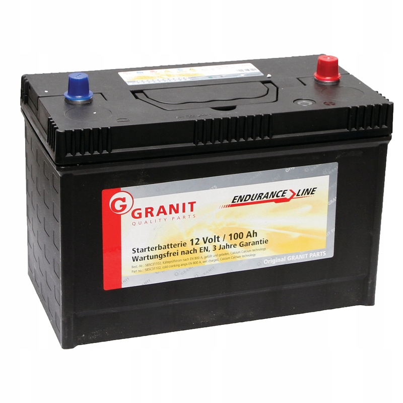 GRANIT akumulátor 12 V 100Ah zaplavený 800 A