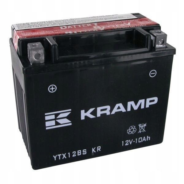Batéria 12 V 10Ah 185 A s elektrolytom Kramp