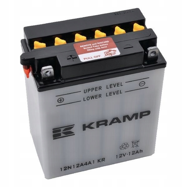 Batéria 12 V 12Ah 165 A s elektrolytom Kramp
