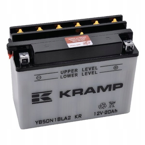 Batéria 12 V 20Ah 265 A s elektrolytom Kramp
