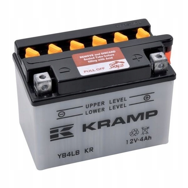 Batéria 12 V 4Ah 45 A s elektrolytom Kramp