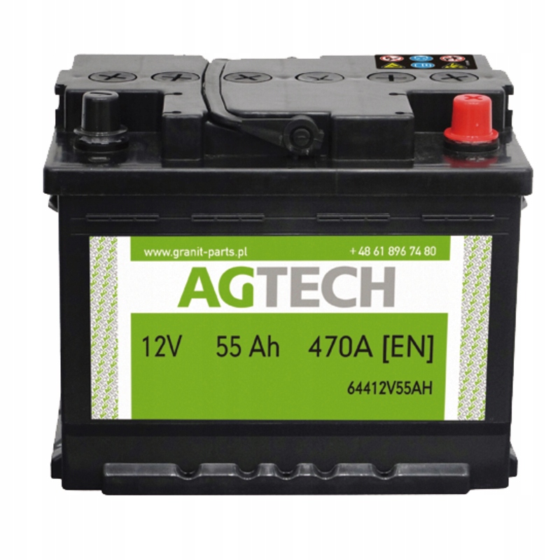 Batéria 12 V 55AH 470 A