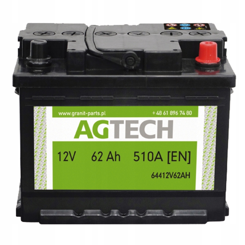 Batéria 12 V 62AH 510 A