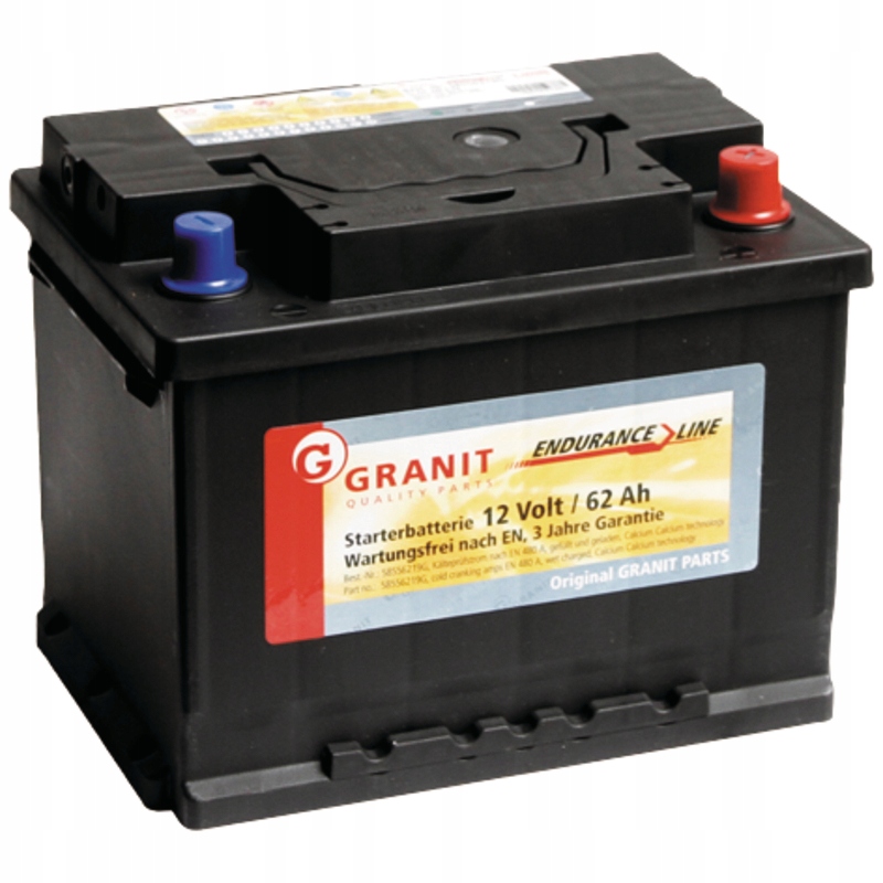 Zaplavená batéria 12 V / 62Ah