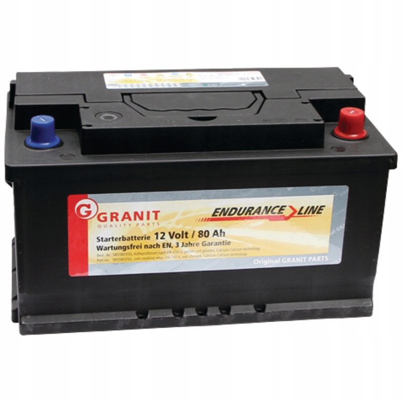 Zaplavená batéria 12 V / 80Ah