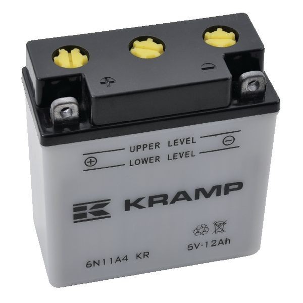 Batéria 6 V 12Ah 48 A s elektrolytom Kramp