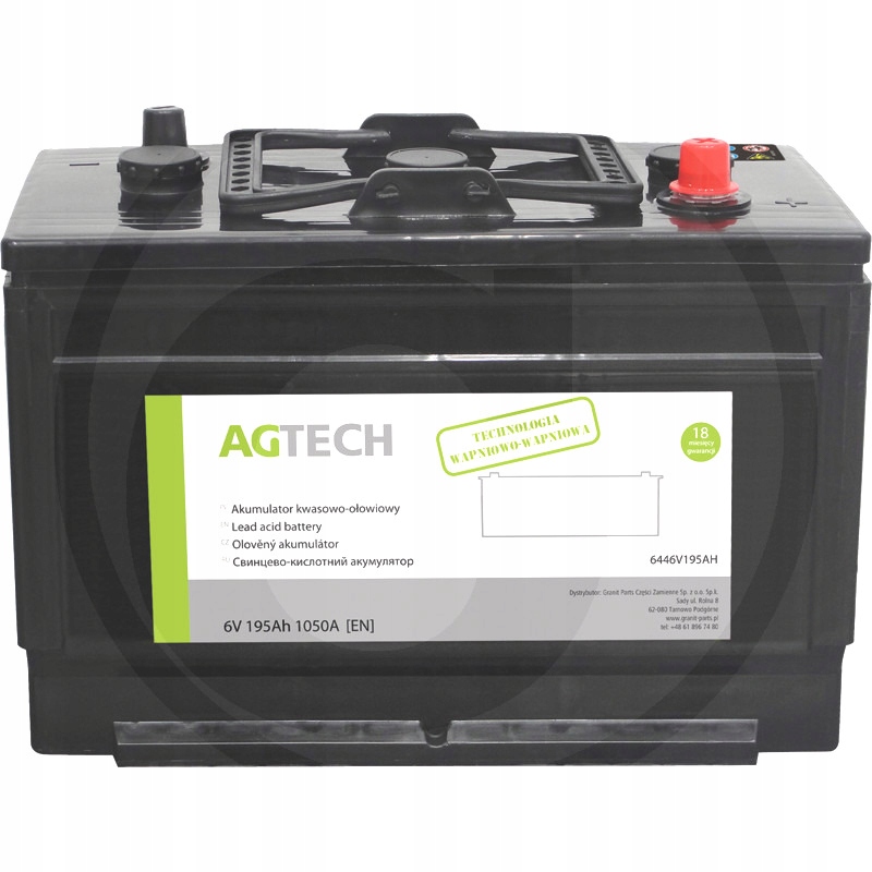 Batéria Agtech 6V 195Ah 1050A Ursus C-330 C-360