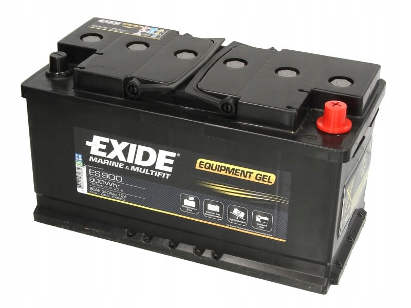 Batéria EXIDE GEL / GEL 80Ah 900Wh P + ES900