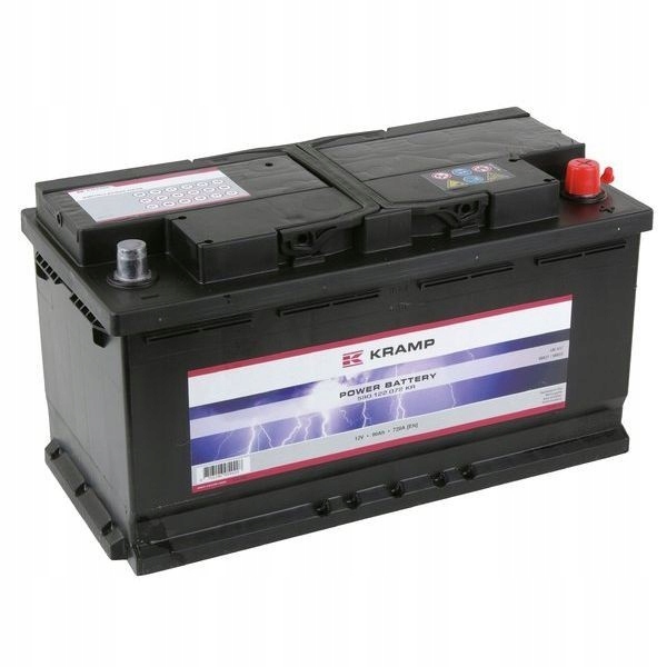 Batéria Kramp, 12 V, 90 Ah, plná