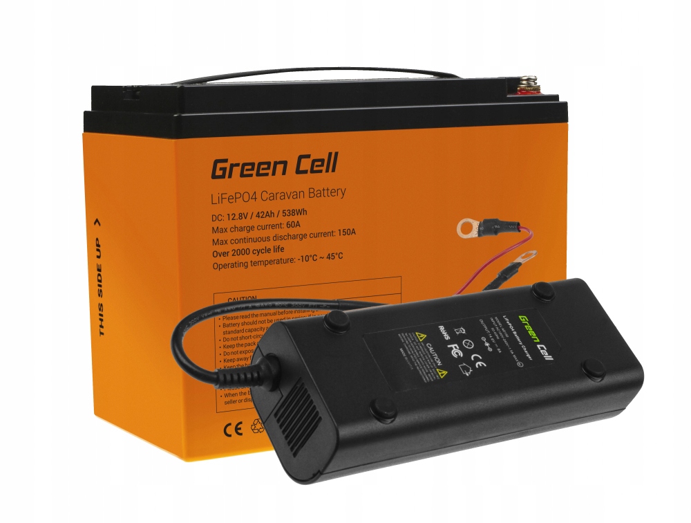 Batéria LiFePO4 Green Cell 12,8 V 42 Ah