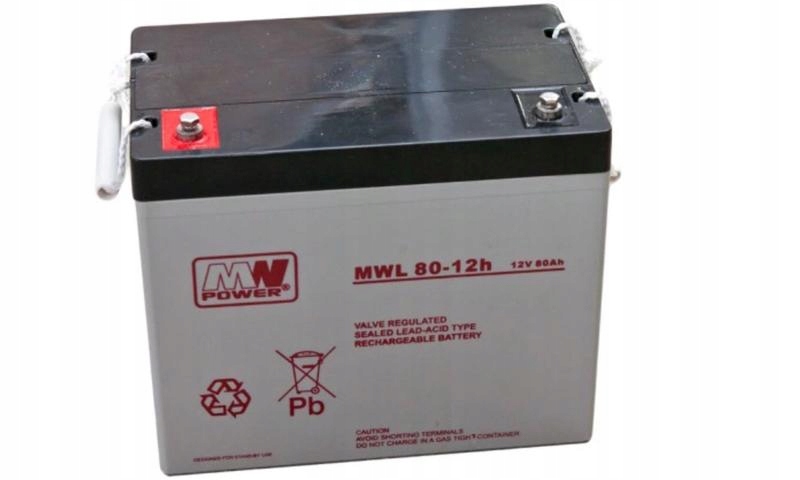 Batéria MWPower 80Ah AGM pre prívesy na jachtoch