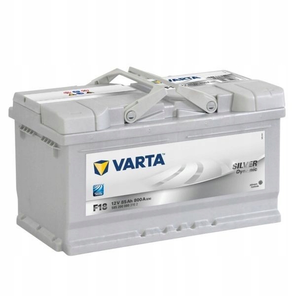 Strieborná dynamická batéria, 12 V, 85 Ah, Varta