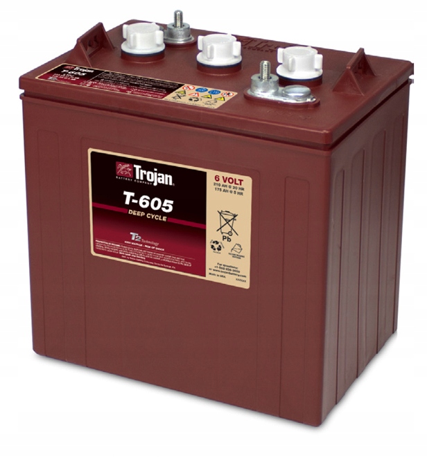 Batéria Trojan T605 6V 210Ah Paleciak