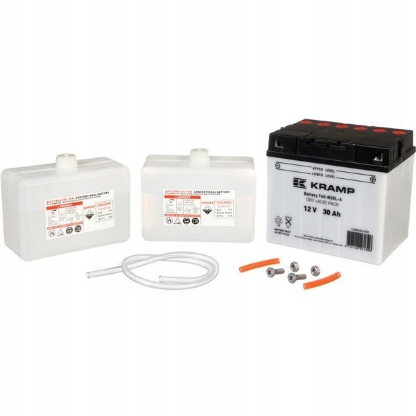 Batéria pre motocykel, 12 V, 30 Ah, s elektrolytom