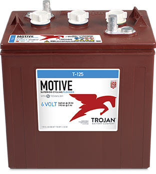 Trakčná batéria Trojan T125 6V 240Ah