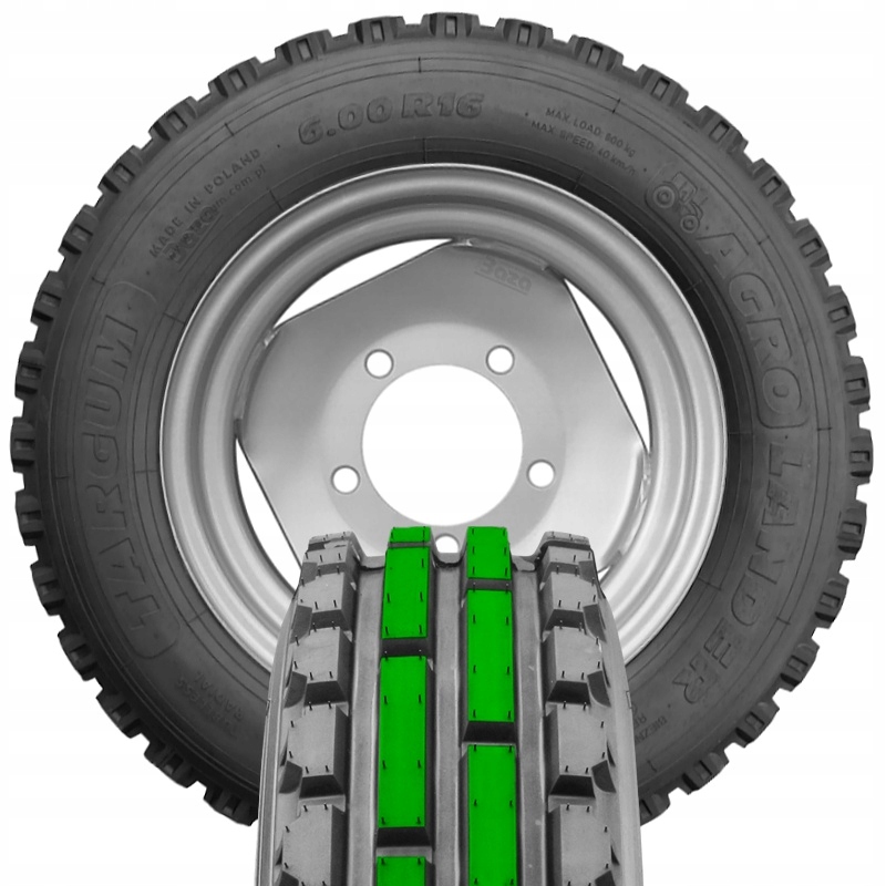 Koleso BASE 6,00-16 TG / PRONAR Agro TUR T25 / ráf