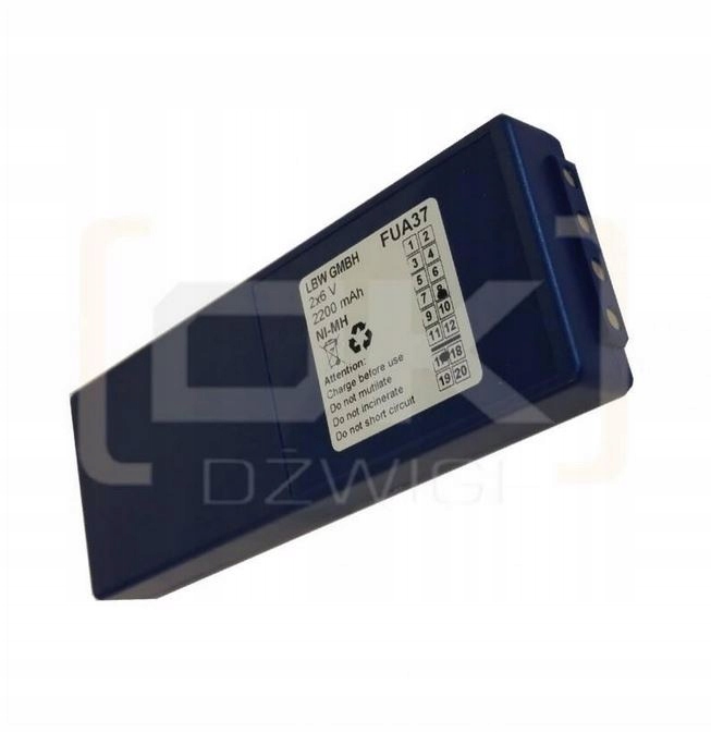Batéria HBC Radiomatic FuB10AA / XL 2 × 6VDC FUA37