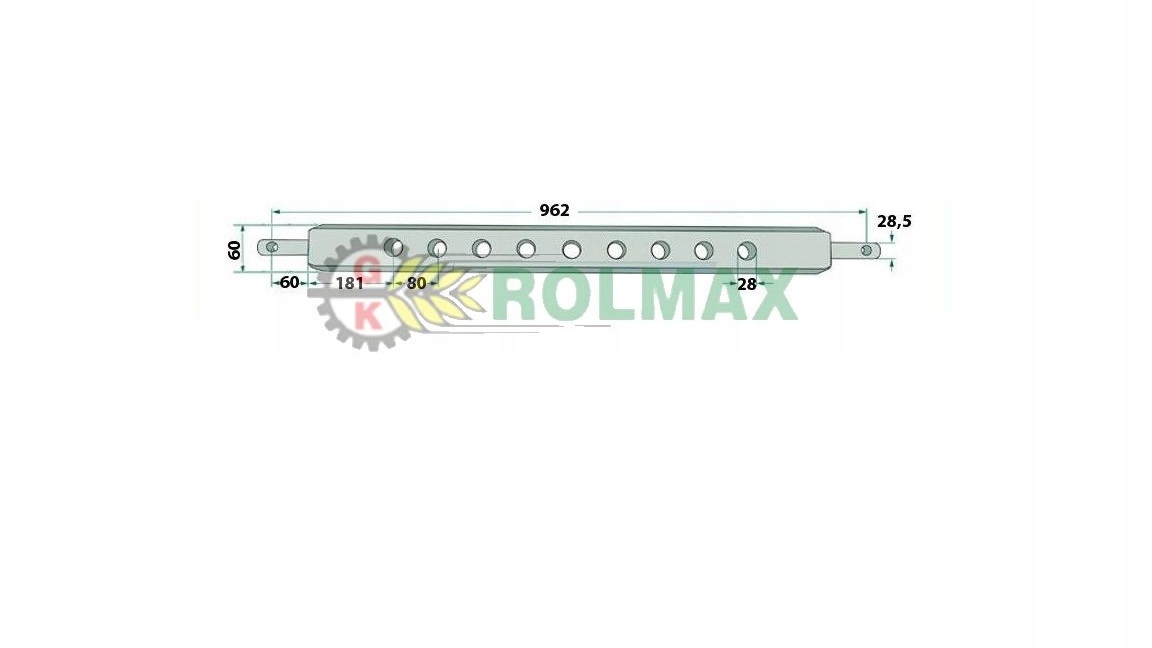 Oje univerzálne pole 962 mm CAT 2