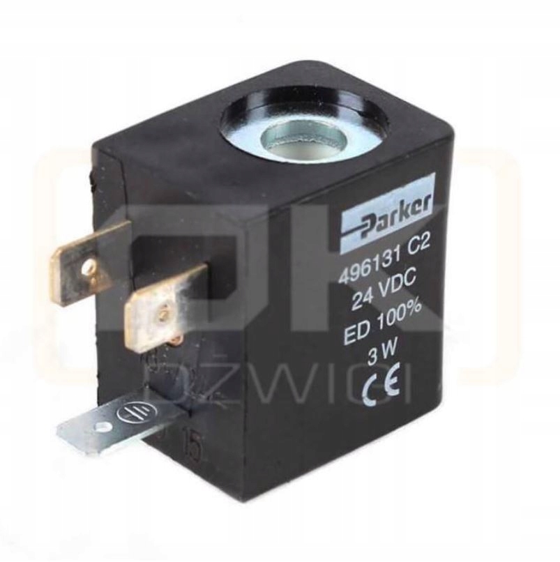 Parkerova cievka 24VDC 3W fi8 / 9 h = 30mm 496131C2