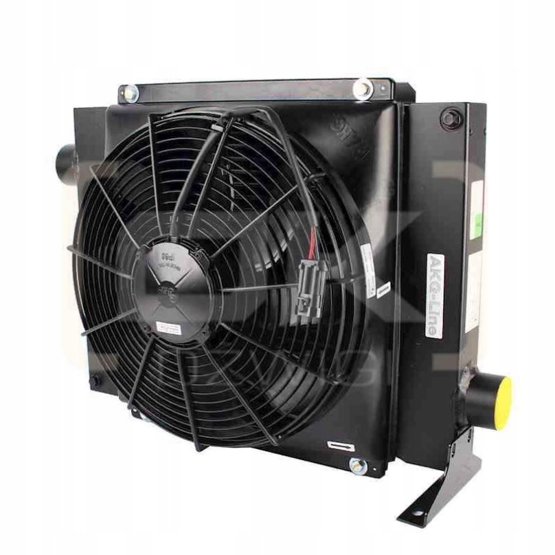 Chladič AKG-line D s motorom 24VDC + termostat