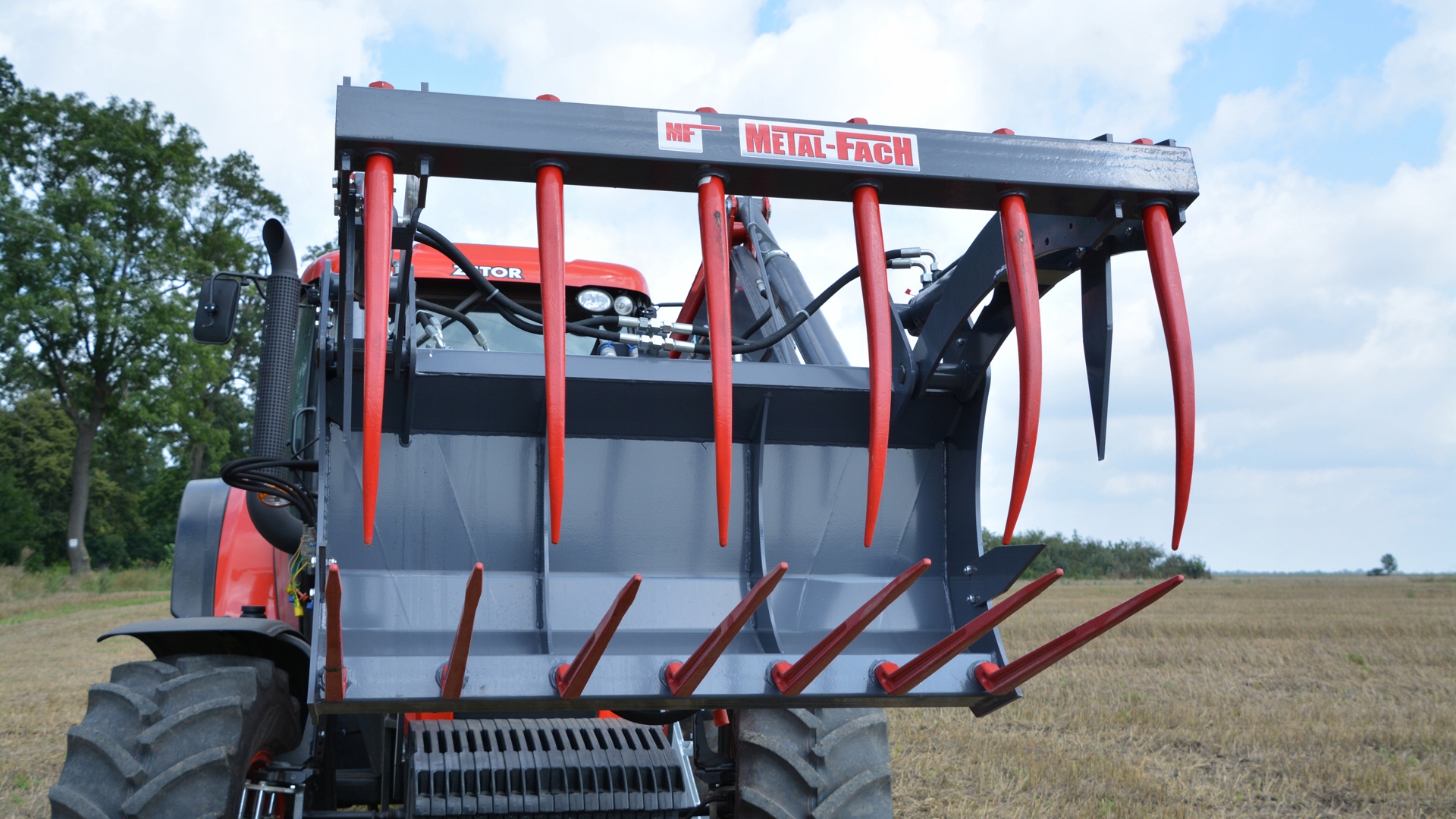 Silážny drapák Model Q METAL-FACH 1,8 m