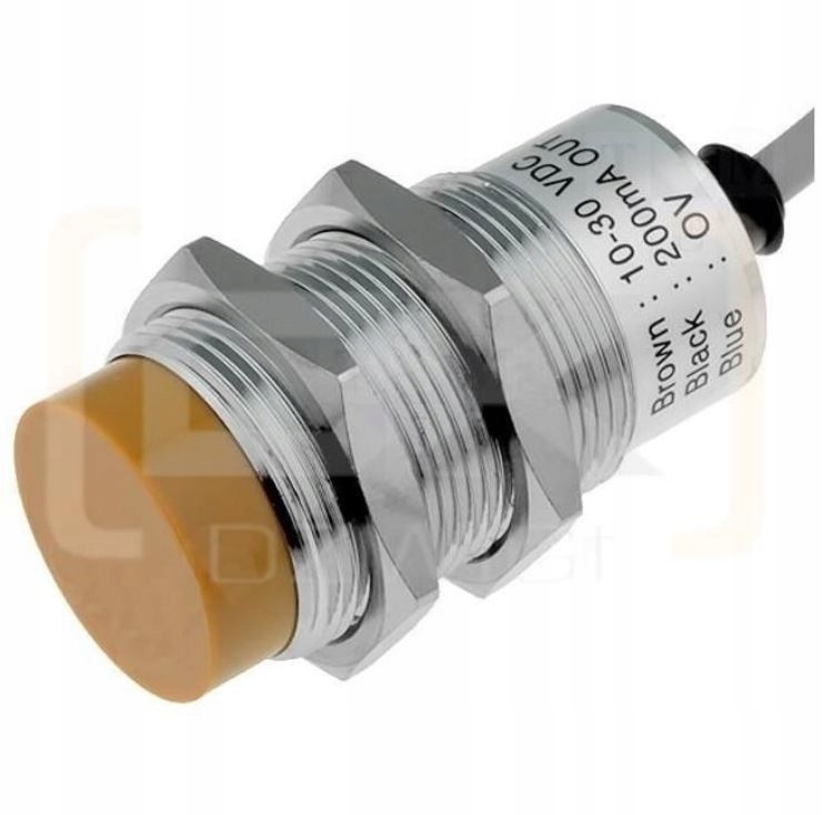 Indukčný snímač M30,10-30VDC, PNP NC, 0-15mm
