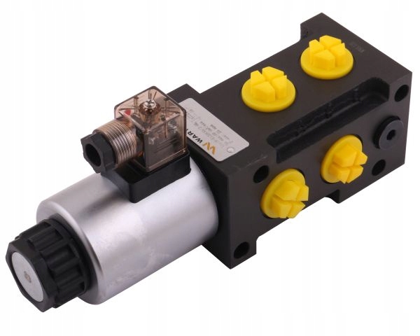 Rozdeľovač. ventil. Smerový elektromagnetický ventil so zástrčkou
