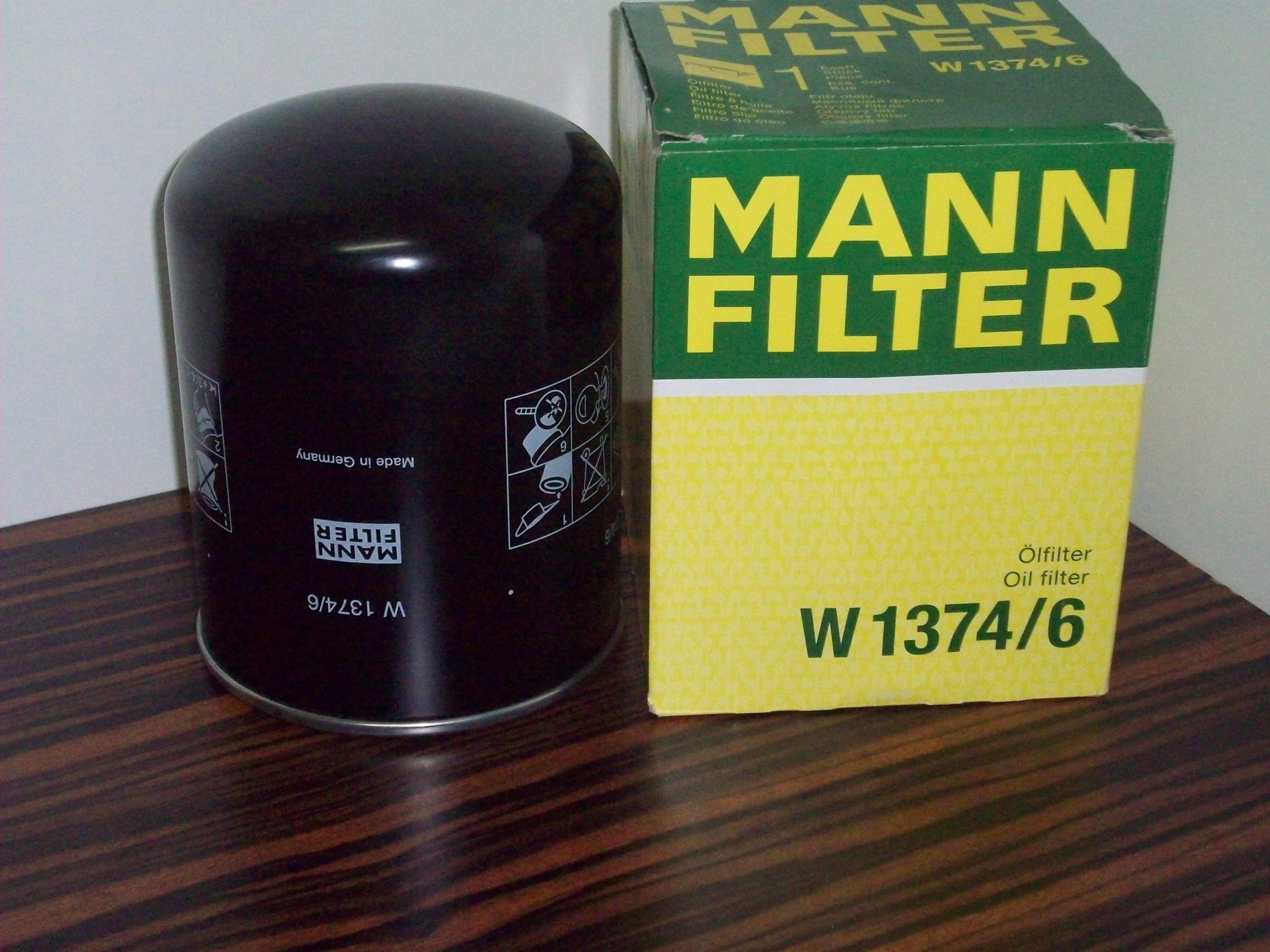 Hydraulický filter mann W1374 / 6 SH62162