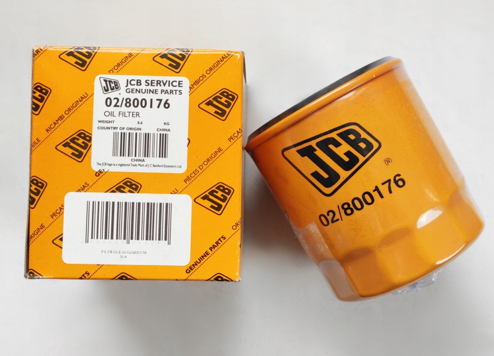 Olejový filter 02/800176 jcb 8060 8080 JZ70
