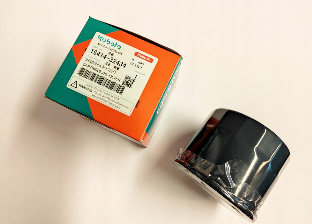 Olejový filter T1641432434 1641432434 takeuchi
