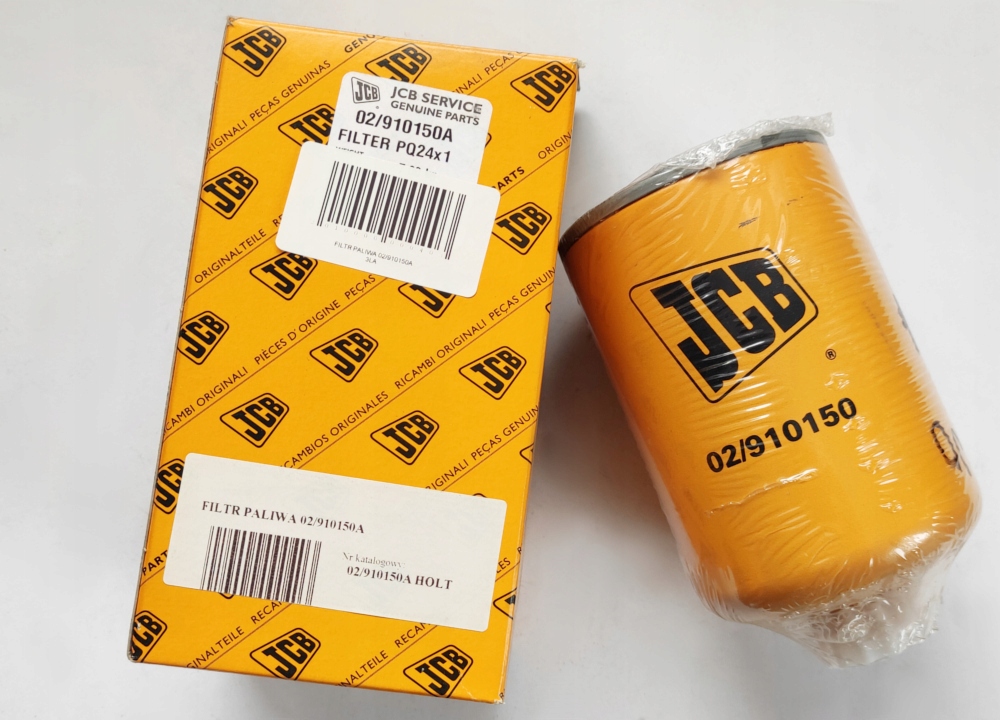 Palivový filter 02 / 910150 a jcb 714 446B SM / shift 446