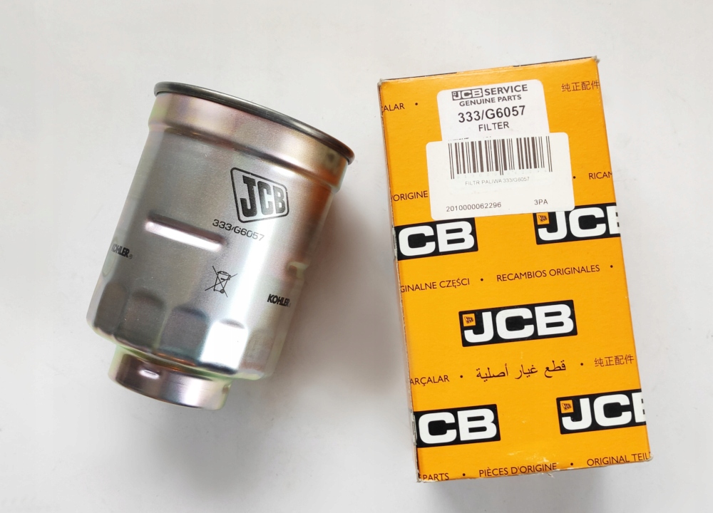 Palivový filter 333 / G6057 jcb 86C-1 kohler kdi 2504