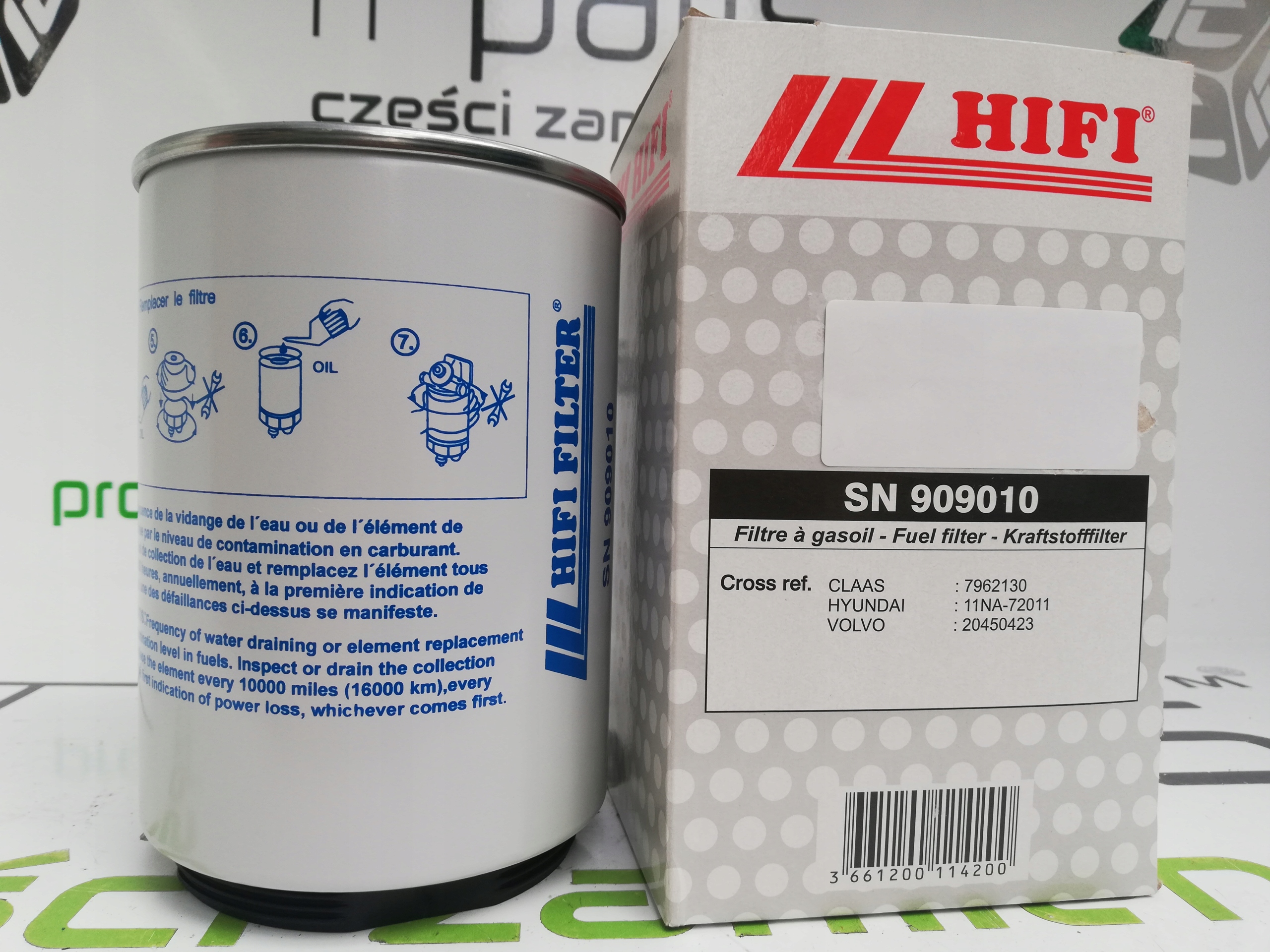 FILTR PAUL SN909010 MT regióny členských štátov EÚBTšpanielske regióny 909010 P550747 FS19551