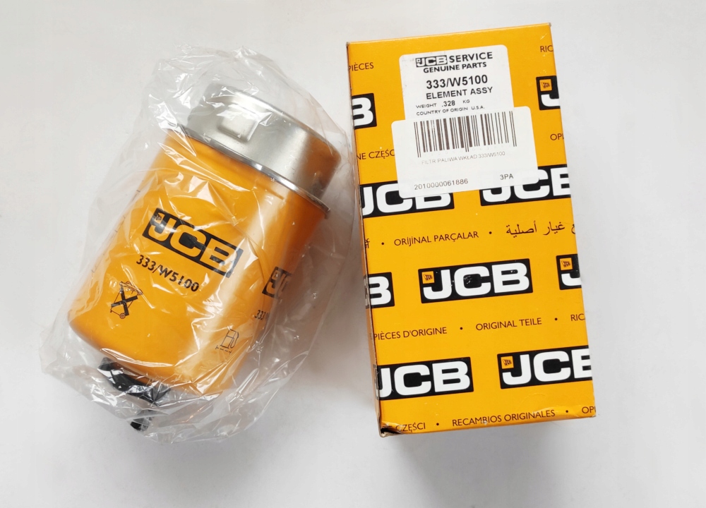 Palivový filter kazety 333 / W5100 jcb 86C-1