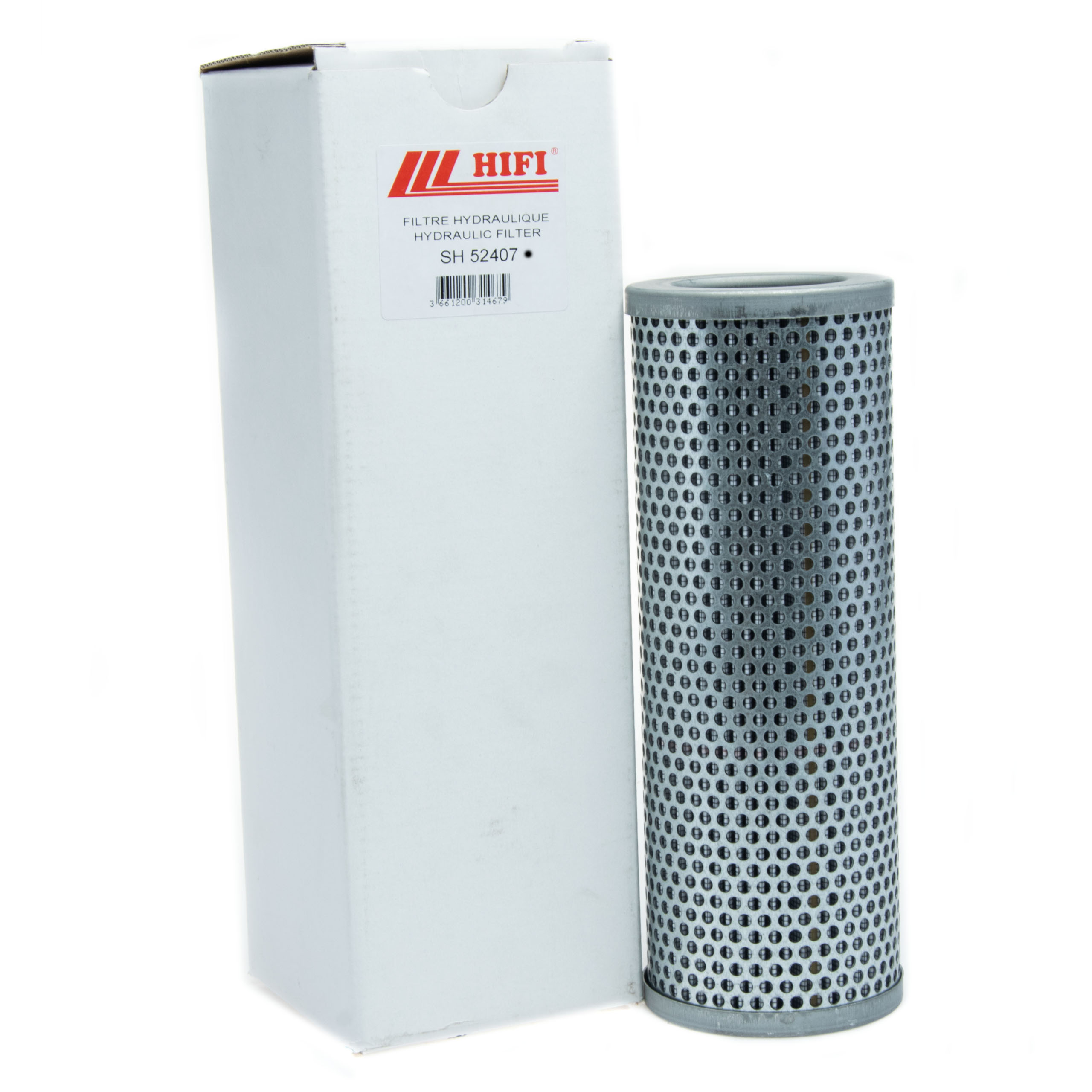 Hydraulický filter HIFI SH52407 FENDT TEREX SCHAEF