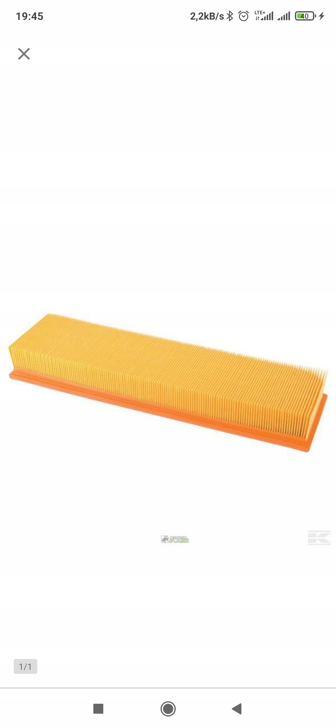 Kabínový filter John Deere 2250 3650 3350 L38596
