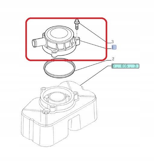 Filter New Holland Case CNH odmy 500315794