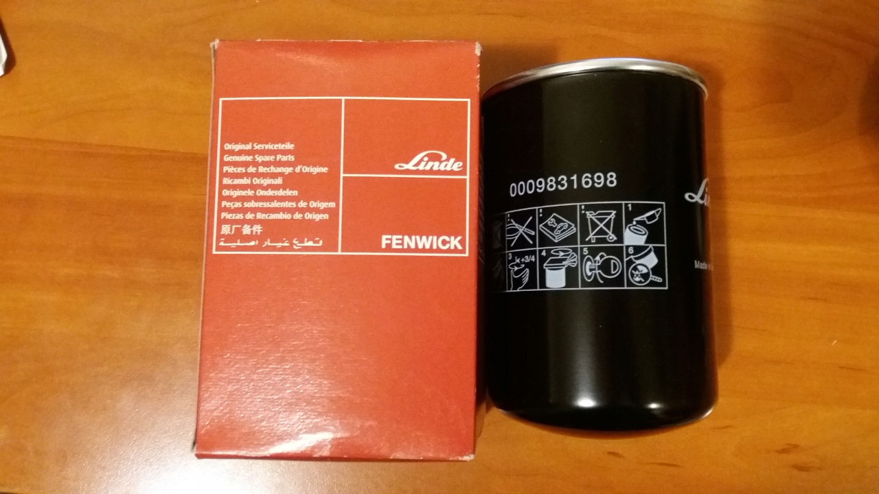 Olejový filter Linde 396 H50 H60 H70 H80 ORIGINÁL
