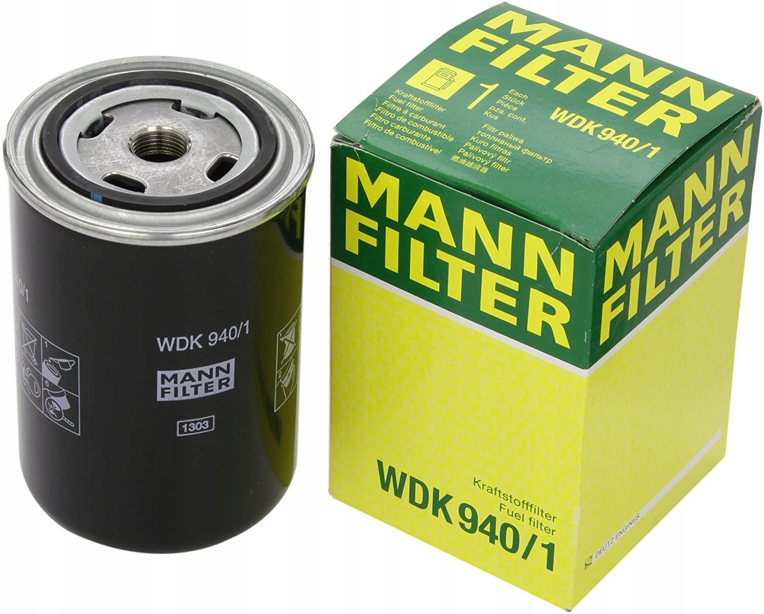 Olejový filter Linde 396 H50 H60 H70 H80 WDK940 / 1 MAN