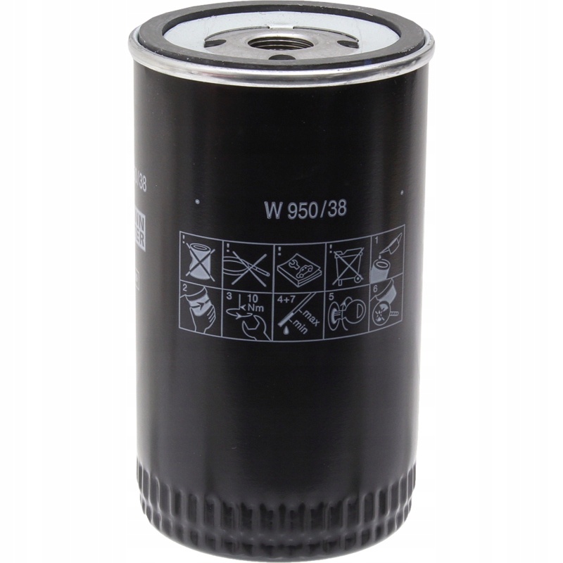 Filter motorového oleja 76 mm MANN FILTER