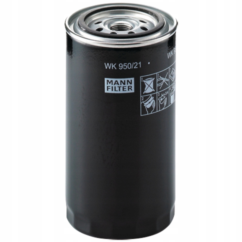 Palivový filter 93mm 62mm 174mm MANN FILTER