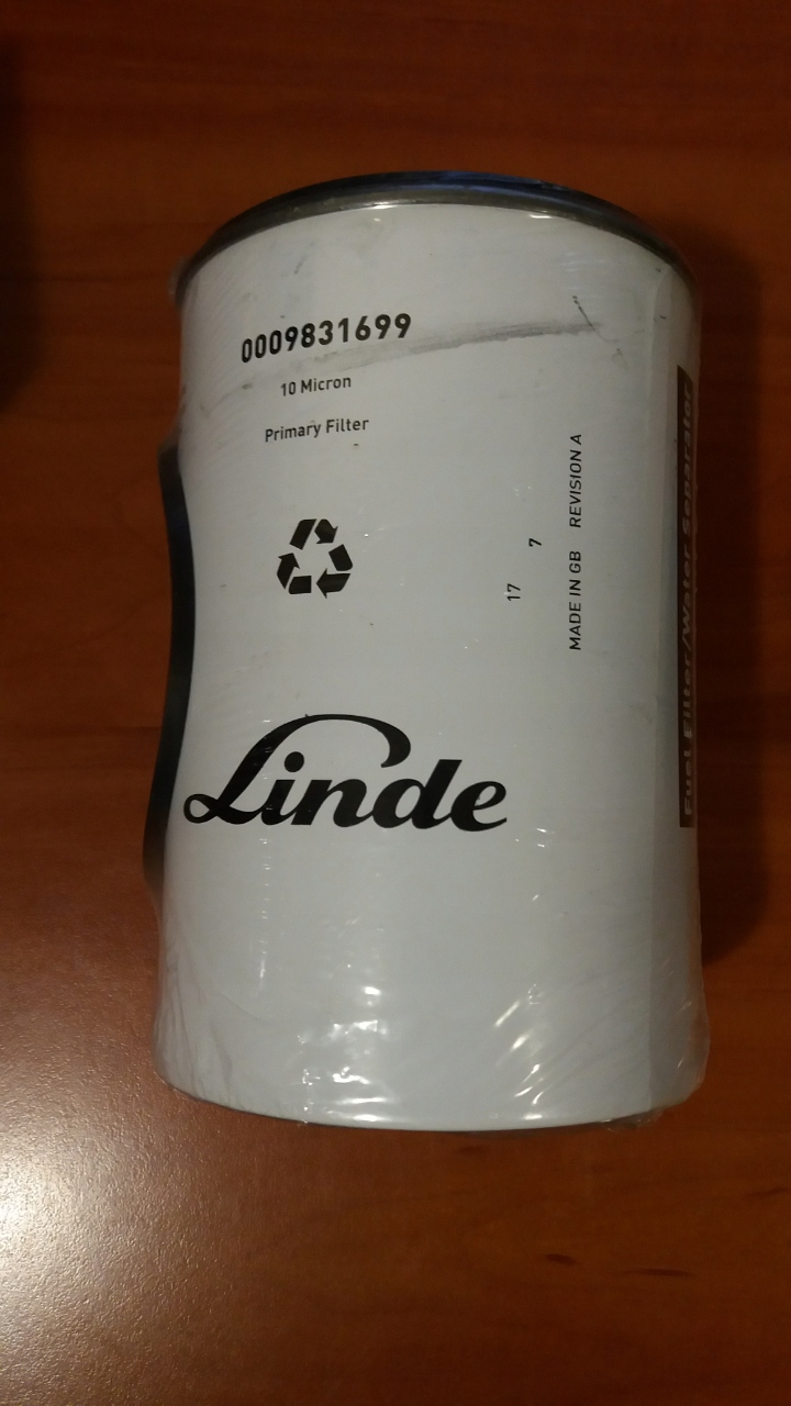 Palivový filter LINDE ORIGINÁL 0009831699 IVECO DEUZ