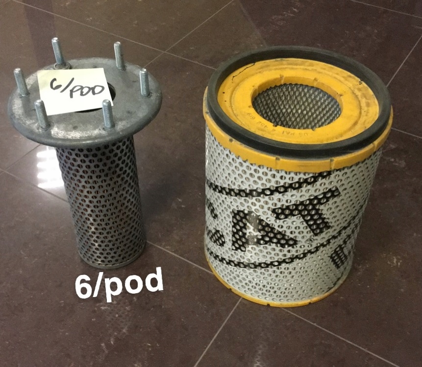 Vzduchový filter CAT 7 W-3920 7W3920 4M9378 PA1673