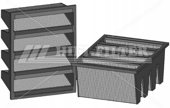 Vzduchový filter NM535263DPF7 pre Jenbacher
