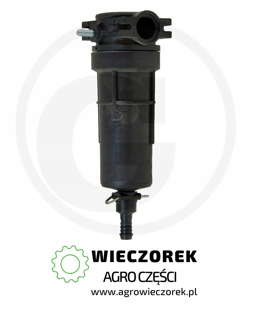 Poľský filter ovládacieho ventilu postrekovača